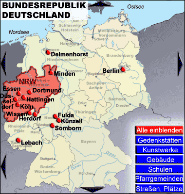 Klicken Sie auf eines der Objekte auf dieser Karte
