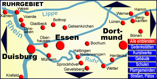 Klicken Sie auf eines der Objekte auf dieser Karte